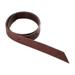 Skórzany pasek western long off. Brązowe paski męskie LAKOTA, bez wzorów, z materiału. Za 132.73 zł.