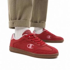 Buty damskie sportowe do chodzenia Champion PRESTIGE. Czerwone buty sportowe na co dzień damskie CHAMPION, bez wzorów, z jeansu, trekkingowe. Za 119.00 zł.