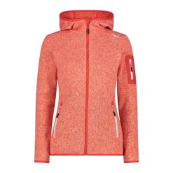 Bluza damska turystyczna CMP 3H19826. Brązowe bluzy z kapturem damskie CMP, na zimę, l, z materiału. Za 164.99 zł.