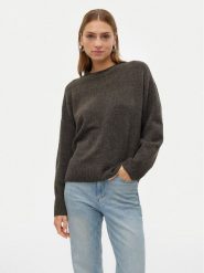 Vero Moda Sweter Boom 10320463 Brązowy Loose Fit. Brązowe swetry klasyczne damskie Vero Moda, m, z syntetyku, bez kołnierzyka. Za 139.99 zł.