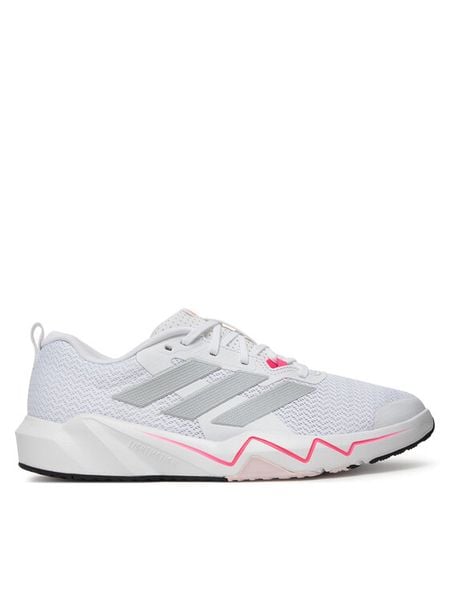 Adidas Buty na siłownię Rapidmove Go Trainer W JQ3956 Biały. Białe obuwie treningowe damskie Adidas, na fitness i siłownię. Za 299.99 zł.