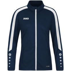 Poliestrowa bluza dresowa Jako Power. Niebieskie bluzy z kapturem męskie Jako, xl, z dresówki. Za 315.50 zł.