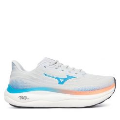 Buty do biegania Mizuno. Szare obuwie do biegania damskie Mizuno, mizuno wave. Za 769.99 zł.