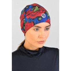 Czapka krótka ocieplana do biegania Unisex Nessi Sportswear. Fioletowe czapki męskie NESSI SPORTSWEAR, bez wzorów, sportowe. Za 149.00 zł.
