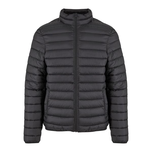 Lekka kurtka puchowa Urban Classics. Czarne kurtki męskie Urban Classics, na zimę, m, bez wzorów, z puchu, bez kaptura. Za 239.00 zł.