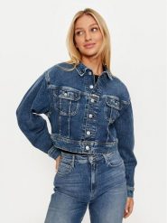 REPLAY Kurtka jeansowa W7Z1 .000.759 53D Niebieski Relaxed Fit. Niebieskie kurtki damskie Replay, xl, bez wzorów, z bawełny, bez kaptura. Za 449.99 zł.