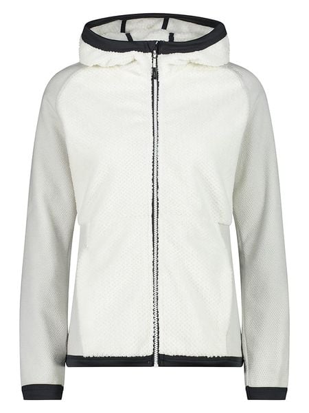 CMP Kurtka polarowa w kolorze białym rozmiar: 40. Białe kurtki damskie CMP, s, bez wzorów, z materiału, bez kaptura. Za 178.37 zł.