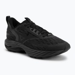 Buty do biegania damskie Mizuno Wave Rider GTX 3. Czarne obuwie do biegania damskie Mizuno, mizuno wave. Za 729.99 zł.