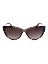 Longchamp Damskie okulary przeciwsłoneczne w kolorze srebrno-szaro-brązowym rozmiar: 56. Brązowe okulary przeciwsłoneczne damskie Longchamp. Za 245.96 zł.