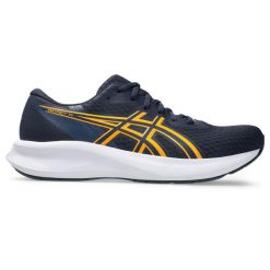 Buty męskie do biegania ASICS Patriot - mesh, AmpliFoam, czarne. Brązowe obuwie do biegania damskie Asics. Za 257.99 zł.