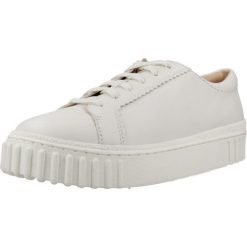 Buty CLARKS MAYHILL WALK Biały. Białe obuwie trekkingowe damskie Clarks. Za 382.99 zł.