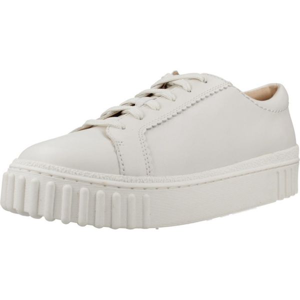 Buty CLARKS MAYHILL WALK Biały. Białe obuwie trekkingowe damskie Clarks. Za 382.99 zł.