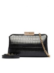 Valentino Torebka Glace VBSA8017COC Czarny. Czarne torebki klasyczne damskie Valentino, bez wzorów, ze skóry, wizytowe, bez kołnierzyka, bez ramiączek. Za 512.99 zł.
