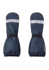 Dziecięce rękawiczki przeciwdeszczowe Reima Puro. Niebieskie rękawiczki dziecięce Reima, z dzianiny, bez ramiączek. Za 69.99 zł.