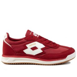 Buty męskie sneakersy sportowe Lotto ATHLEGIC. Białe buty sportowe na co dzień męskie Lotto, z jeansu, bez zapięcia, trekkingowe. Za 139.00 zł.