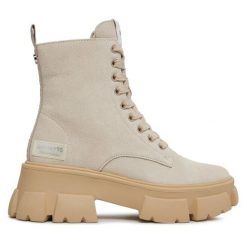 Trapery Steve Madden. Brązowe trapery damskie Steve Madden, bez obcasa. Za 569.99 zł.