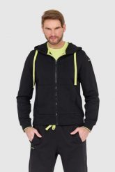 BLAUER Czarna rozpinana bluza z kapturem. Czarne bluzy z kapturem męskie Blauer USA, l. W wyprzedaży za 299.99 zł.