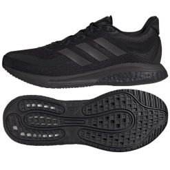 Buty do biegania adidas SuperNova M H04467 czarne. Czarne buty fitness męskie . Za 544.84 zł.