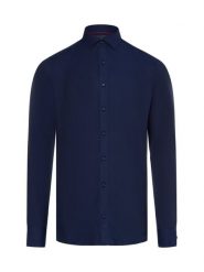 Finshley & Harding koszula biznesowa Mężczyźni Slim Fit Bawełna niebieski, 38. Niebieskie koszule męskie Finshley & Harding, m, bez wzorów, z bawełny, bez kołnierzyka, bez ramiączek. Za 169.95 zł.