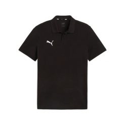 Koszulka sportowa męska Puma Team Goal Casuals. Niebieskie t-shirty sportowe męskie Puma, m, z bawełny, bez ramiączek, do piłki nożnej. Za 89.09 zł.