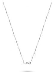 S.Oliver Srebrny naszyjnik z zawieszką - dł. 50 cm rozmiar: onesize. Szare naszyjniki damskie S.Oliver, srebrne. Za 152.99 zł.