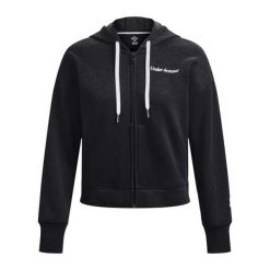 Bluza Rozpinana Damska Skrypt Polar Essential. Czarne bluzy bez kaptura damskie Under Armour, z polaru. Za 386.99 zł.