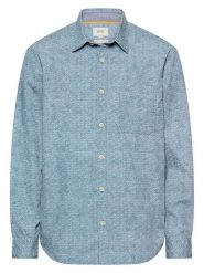 Camel Active Koszula - Regular Fit - w kolorze szaroniebieskim rozmiar: 3XL. Niebieskie koszule męskie Camel Active, xl, bez wzorów, z bawełny, bez kołnierzyka, bez ramiączek. Za 118.01 zł.