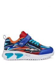 Geox Sneakersy J Assister Boy J45DZB 02ACE C0685 D Niebieski. Niebieskie buty sportowe chłopięce Geox, bez wzorów, z materiału, bez zapięcia. Za 269.99 zł.