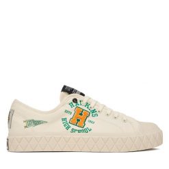 Trampki Palladium. Białe trampki i tenisówki męskie Palladium, bez wzorów, bez zapięcia. Za 459.99 zł.