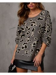 Milan Kiss Sweter w kolorze szarym rozmiar: S. Szare swetry klasyczne damskie Milan Kiss, s, bez kołnierzyka. Za 130.99 zł.