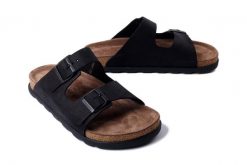 RIEKER 21190-00 black, klapki męskie. Czarne klapki i japonki męskie Rieker. Za 287.92 zł.