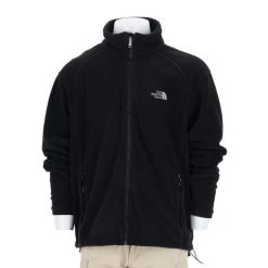 Second life - Kurtka polarowa męska The North Face Retro - Stan bardzo dobry. Czarne kurtki treningowe męskie The North Face, l, bez wzorów, z materiału, trekkingowe. Za 170.36 zł.