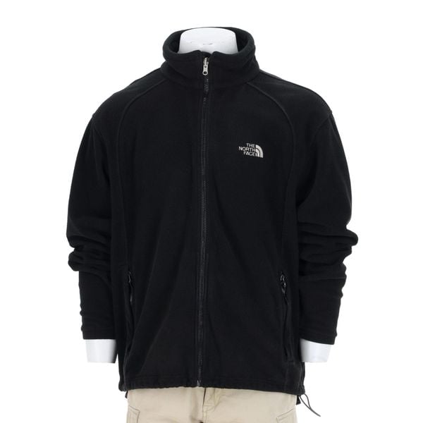 Second life - Kurtka polarowa męska The North Face Retro - Stan bardzo dobry. Czarne kurtki treningowe męskie The North Face, l, bez wzorów, z materiału, trekkingowe. Za 170.36 zł.