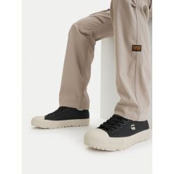 Trampki G-Star. Czarne trampki i tenisówki męskie G-Star, bez wzorów, bez zapięcia. Za 126.99 zł.