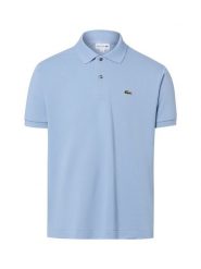 Lacoste koszulka polo Mężczyźni Bawełna niebieski, 7. Niebieskie koszulki polo męskie Lacoste, m, bez wzorów, z bawełny, bez ramiączek. Za 279.95 zł.