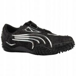 Buty sportowe Women Mostro Metallic na rzep czarne. Czarne buty sportowe na co dzień damskie Puma, bez wzorów, z gumy, trekkingowe. Za 319.00 zł.