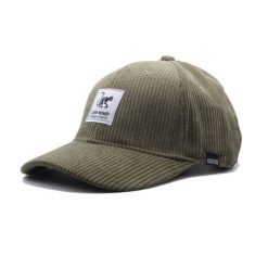 Czapka z daszkiem – sztruksowa – z recyklingu / dla dorosłych (zielona). Zielone czapki męskie SURF MONKEY, bez wzorów, z poliesteru, sportowe. Za 159.95 zł.