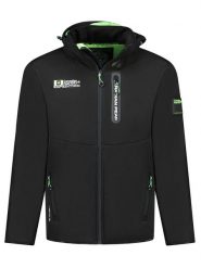 Canadian Peak Kurtka softshellowa "Toxiqueak" w kolorze czarnym rozmiar: L. Czarne kurtki outdoor męskie Canadian Peak, l, bez wzorów, bez kaptura. Za 165.31 zł.