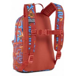 Młodzieżowy bardzo mały plecak PUMA x HOT WHEELS™ PUMA Red Fire Aop. Czerwona plecaki damskie Puma, bez wzorów, młodzieżowe. Za 109.99 zł.