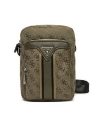 Guess Saszetka HMMIST P5163 Khaki. Brązowe saszetki męskie Guess, ze skóry. Za 259.99 zł.