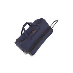 Torba podróżna travelite Basics L ext. Niebieskie torebki klasyczne damskie Travelite, bez wzorów, bez dodatków. W wyprzedaży za 317.90 zł.