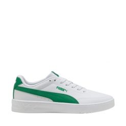Buty męskie Puma Court Classic Clean. Białe buty sportowe na co dzień męskie Puma, z gumy, bez zapięcia, trekkingowe. Za 164.99 zł.