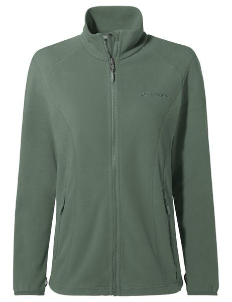 Kurtka polarowa damska Rosemoor II. Zielone kurtki damskie Vaude, uniwersalny, bez wzorów, z materiału, bez kaptura. Za 430.95 zł.