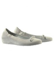 Högl Skórzane baleriny w kolorze zielonym rozmiar: 42. Zielone baleriny damskie HÖGL, bez wzorów, ze skóry, bez obcasa, na koturnie. Za 309.95 zł.