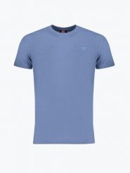 Koszulka turystyczna męska z krókim rękawem. Szare t-shirty sportowe męskie Geographical Norway, m, z bawełny, bez ramiączek. Za 84.99 zł.