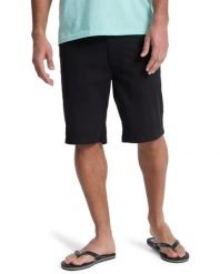 Szorty spacerowe dla Mężczyzn UNION STRAIGHT 20" Czarny. Czarne szorty męskie Quiksilver, bez wzorów, z bawełny. Za 110.00 zł.