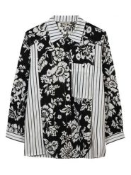 Herrlicher Bluzka w kolorze czarno-białym rozmiar: S. Czarne bluzki damskie Herrlicher, s, bez wzorów, z bawełny, bez kołnierzyka, bez ramiączek. Za 65.38 zł.