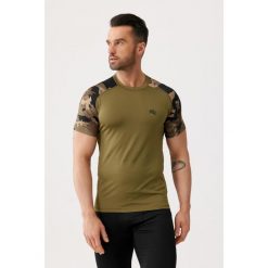 Koszulka termoaktywna fitness męska Rough Radical moro Furious Army. Zielone bielizna termoaktywna męska ROUGH RADICAL, m, bez wzorów. W wyprzedaży za 84.92 zł.