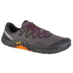 Buty do biegania Merrell Trail Glove 7 J068259 czarno-szare czarne. Czarne obuwie do biegania damskie . Za 708.57 zł.