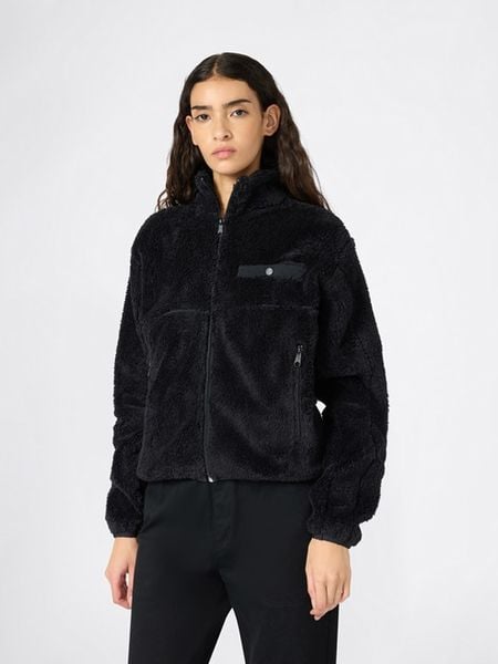 Champion Kurtka polarowa w kolorze czarnym rozmiar: M. Czarne kurtki damskie CHAMPION, m, bez wzorów, z polaru, bez kaptura. Za 226.24 zł.